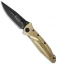 Microtech BAB Socom Delta S/E Knife Brass (4" Black) 159-1BRT