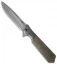 Olamic Cutlery Rainmaker Flipper Knife Zirconium/Micarta (4.25" Tumbled)