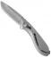 Koenig Knives Zenaida Frame Lock Knife Titanium (2.75" Stonewash)