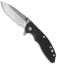Hinderer Knives XM-18 3.5 Spear Point Flipper Knife Black G10/Bronzed (SW)