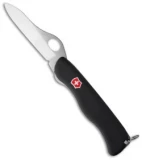 Victorinox Swiss Army Knife One Hand Sentinel Black w/ Clip 54885