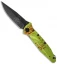 Microtech Socom Delta S/E Knife Zombie Green (4" Black) A159-1Z
