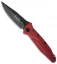 Microtech Socom Delta S/E Knife Red Aluminum (4" Black) A159-1RD