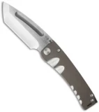 Medford Marauder Tanto Frame Lock Knife Bronzed (4.25" Stonewash) MKT