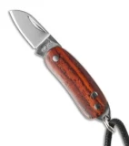 Moki Knives Colon Neck Knife Cocobolo (0.75" Satin)