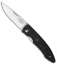 Fallkniven PCau Folding Knife Black Grilon (4" Satin)
