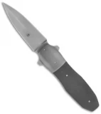 Jason Clark Custom Dagger Frame Lock Knife (3.75" Gray)