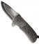Burr Oak Knives Coffin Nail Flipper Knife Skull/CF (3.5" San Mai)