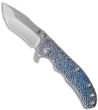 Kizer V3 Bantam Rugiada Tanto Knife Titanium (3.25" Stonewash) Ki3401T1 BMM