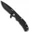 Kizer Caligine Frame Lock Knife Titanium (3.5" Black SW) Ki401D1