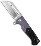 Andre de Villiers Custom Butcher V2 Knife Purple/C-Tek (3.75" Polish) AdV