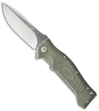 Viper Knives Ten Frame Lock Knife Green G-10 (3.5" Satin) V5922GGR