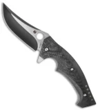 Spyderco Brend/Pirela Mamba Knife Carbon Fiber (3.75" Two-Tone) C196CFTIP