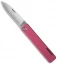 Baladeo Papagayo Pink Lockback Knife (3" Satin)