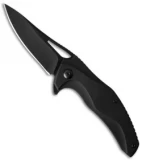 Brous Blades Exo Liner Lock Flipper Knife Titanium (3.375" Blackout)