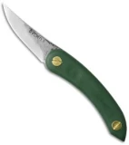 Svord Thwitel Replica Whittling Knife Dark Green Polypropylene (2.5" Satin)