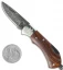 Kanetsune Koiki Lockback Knife Cocobolo (1.5" Damascus) KB-505