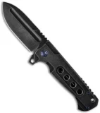 Andre de Villiers Mid-Tech Pathfinder Knife Smokewash (3.75" Black SW) AdV