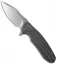 Ferrum Forge Fortis B Flipper Knife Titanium (3.5" Stonewash 20CV)