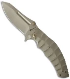 Browning Black Label No Boundaries Liner Lock Knife Tan (3.5" Bronze) 167BL