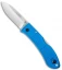 Ka-Bar Dozier Folding Hunter Lockback Knife Blue (3" Satin) 4062 BL