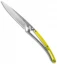 Deejo Colors 27g Ultra-Light Knife Yellow Lime (3" Polish)