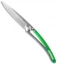 Deejo Colors 27g Ultra-Light Knife Green (3" Polish)