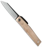 Hiroaki Ohta Knives OFF FK 7 Friction Folder Maple Wood (2.75" Two-Tone)