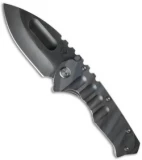 Medford Custom Praetorian Ti Frame Lock Knife (3.75" Gray) MKT