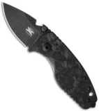 DPx HEAT/F Shred Frame Lock Knife Carbon Fiber (2.375" Gray Sleipner)