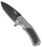 Stedemon Knife Co. Bastion Titanium Frame Lock Flipper (3.75" Smokewash)
