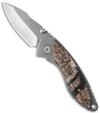 Buck 270 Alpha Dorado Liner Lock Hunting Knife Camo (2.5" Stonewash) 0270CMS22