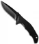 Schrade Folding Knife Black Coated Steel (3.25" Black Plain) SCH309