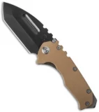 Medford Praetorian G Knife Coyote G-10/Flame (3.75" Black) MKT