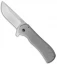 Doc Shiffer Field Grade Recon Knife Tumble Ti/Blue Spacer (3.5" Stonewash)