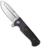 Andre de Villiers Mid-Tech Pathfinder Knife LSCF/Violet (3.75" Satin) AdV