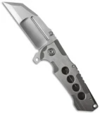 Andre de Villiers Mid-Tech Invader Frame Lock Knife (3.75" Satin) AdV