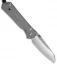 Chris Reeve Left-Hand Large Sebenza 21 Insingo Knife (3.625" Stonewash)
