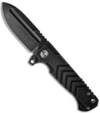 Andre de Villiers Mid-Tech Pathfinder Knife Milled (3.75" Black) AdV