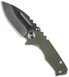 Medford Micro Praetorian G Knife OD Green G-10 (2.8" Tumbled Oxide) MKT
