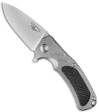 Stedemon Knife Co. Bastion Titanium Frame Lock Flipper (3.75" Stonewash)