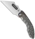 DSK Tactical VX-C Chopped Knife Dimpled (4.25" Satin/Acid Wash)