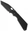 Strider Knives SnG CC Tanto Knife Cerakote Black G-10 (3.5" Black)