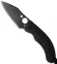 Spyderco Perrin PPT Folding Knife Black Corrugated G-10 (3.16" Black) C135GBBKP