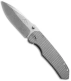 Three Sisters Forge Gorgon Frame Lock Knife Titanium (4" Stonewash) TSF