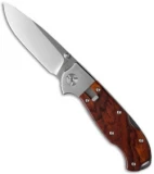 LakeR Model 1 Lockback Knife Cocobolo (3.1" Satin)