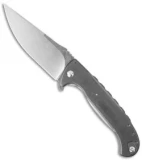 Diskin Volcan Flipper Frame Lock Knife Titanium (4" Stonewash)
