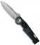 G&G Hawk MUDD Knife Carbon Fiber/Green Ti (3.25" Stonewash)