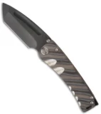 Medford Marauder Katana Frame Lock Knife Flame Titanium (4.25" Black) MKT