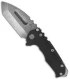 Medford Praetorian G/T Frame Lock Knife Black G-10 (3.75" Tumbled Oxide D2) MKT